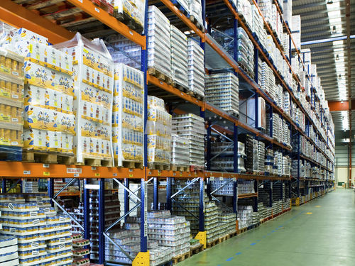 Sistema de estanterías para depósito de almacenamiento - MECA STORAGE SYSTEMS - para cargas pesadas / con paleta / para cámara frigorífica