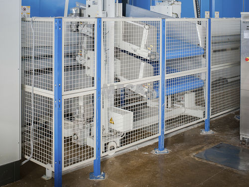 Vallado de seguridad para máquinas - MECA STORAGE SYSTEMS - enrejado