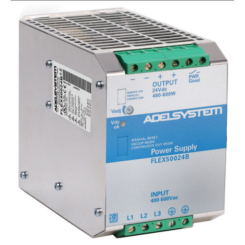 Alimentación eléctrica en riel DIN - FLEX50024B - ADELSYSTEM - AC/DC / de salida simple / estabilizada
