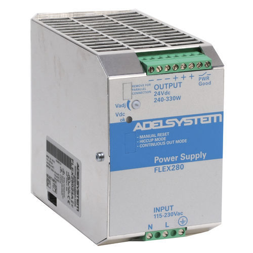 Alimentación eléctrica en riel DIN - FLEX28024A - ADELSYSTEM - AC/DC / de salida simple / estabilizada