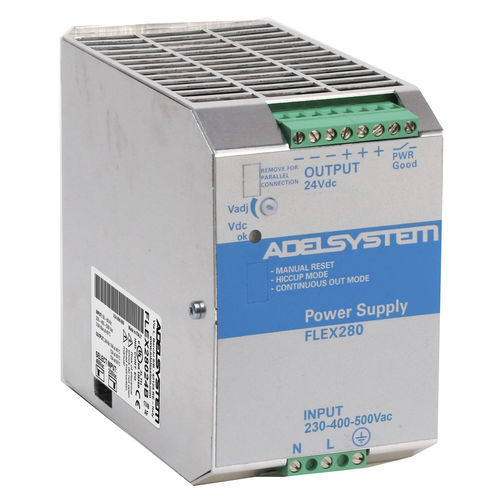 Alimentación eléctrica en riel DIN - FLEX28024B - ADELSYSTEM - AC/DC / de salida simple / estabilizada