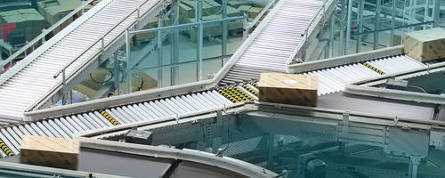 Transportador de rodillos - TS 4800 - Transnorm System GmbH - de transporte / para selección / de distribución