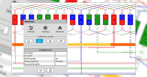 Software de diseño - FluxMotor™  - ALTAIR - de creación / para motor