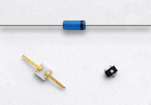 Diodo con unión PN - NC100/200/300/400 Series - Noisecom - con terminales axiales / rectificador / de potencia