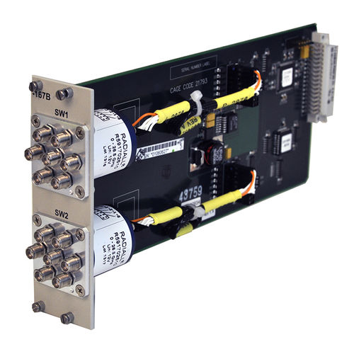Tarjeta de red VXI - 1260-167AH - Astronics Test Systems - de microondas