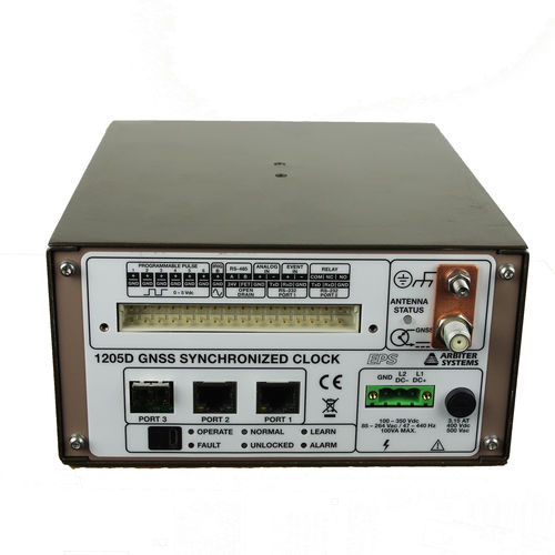 Reloj sincronizado - 1205D - Arbiter Systems - para red / GPS / PTP