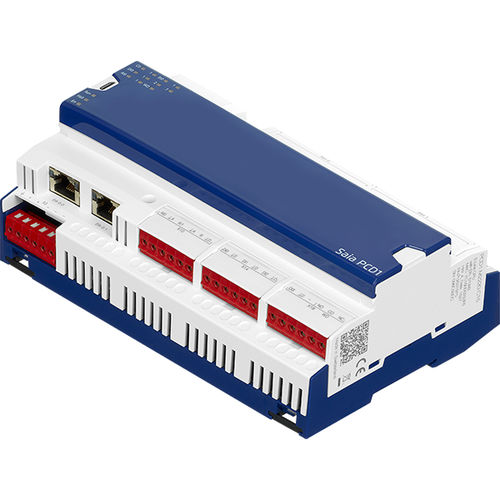 Autómata programable en riel DIN - Saia PCD1 E-Line series - Saia Burgess Controls ( SBC ) - compacto / con E/S integradas / con tarjetas de E S extensibles