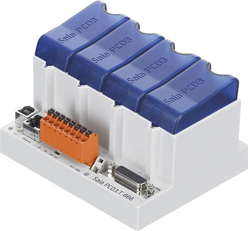 Autómata programable con E/S integradas - Saia PCD3.T66x - Saia Burgess Controls ( SBC ) - en red / modular