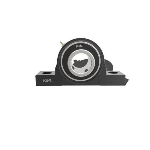 Soporte con rodamiento de placa - UCPE series - KML MOTION INDUSTRIES CO. LTD - de bolas / de acero / compacto