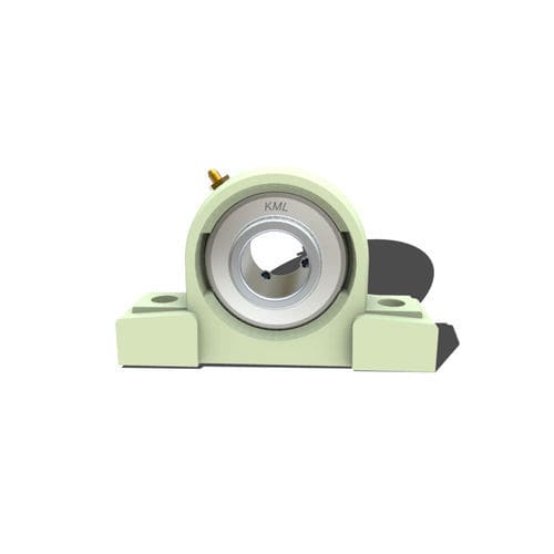 Soporte con rodamiento de placa - TPP series - KML MOTION INDUSTRIES CO. LTD - de acero inoxidable / con carcasa de termoplástico / para la industria agroalimentaria