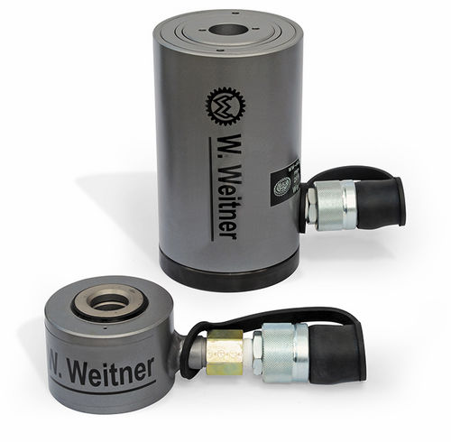 Cilindro hidráulico - WW-HKZ - Werner Weitner GmbH - de simple efecto / con émbolo hueco