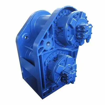 Cabrestante doble electrohidráulico - IYJ344-58-84-20-ZPG - INI HYDRAULIC CO.,LTD - para grúas / compacto / planetario