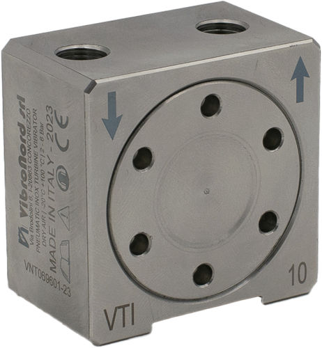 Vibrador neumático - VTI 10 - Vibronord - con turbina / para la industria / para tolva