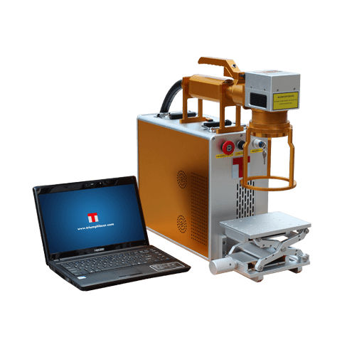 Máquina de marcado láser de fibra - Shenzhen triumph industrial co.,ltd - compacta / portátil / refrigerada por aire