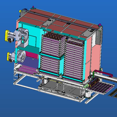 Horno vertical - 6 m x 3 m x 5 m - ELMETHERM - con bandejas / térmico / resistencia eléctrica