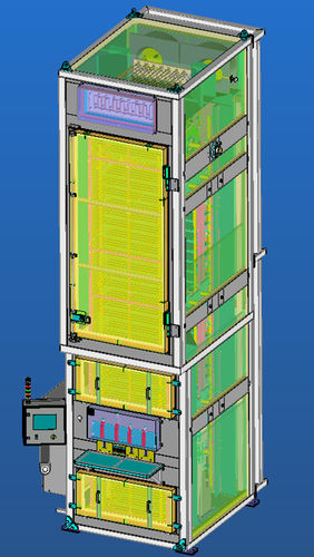Horno paternoster - ELMETHERM - tratamiento térmico / eléctrico / de convección forzada