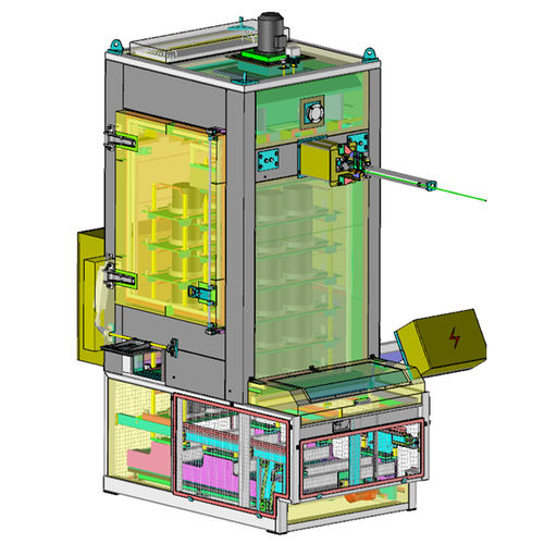 Horno paternoster - ELMETHERM - tratamiento térmico / eléctrico / vertical