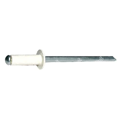 Remache remachable - AFTC1013 - RIVIT - de cabeza abombada / de acero / de aluminio