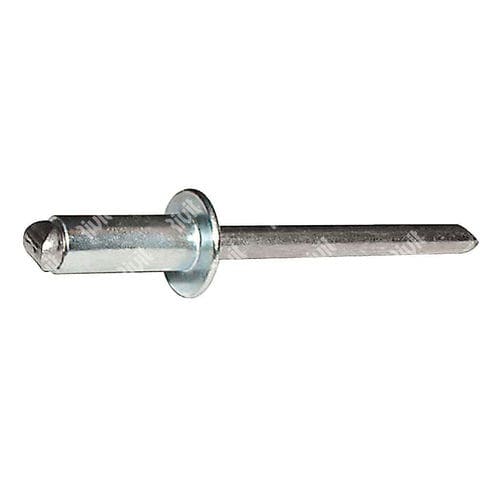 Remache remachable - FFT - RIVIT - de cabeza abombada / de acero