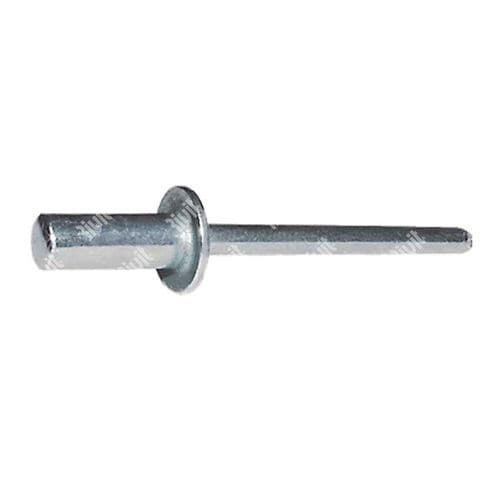 Remache remachable - SFFT - RIVIT - de cabeza abombada / de acero / cerrado