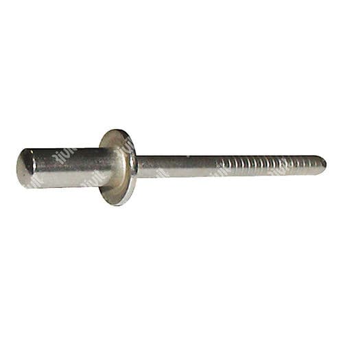 Remache remachable - SIIT - RIVIT - de cabeza abombada / de acero inoxidable / cerrado