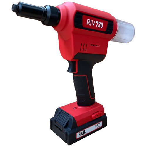 Remachadora brushless - RIV720 - RIVIT - con batería / para remache ciego / en carcasa