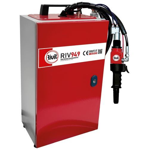 Herramienta de remachado hidroneumática - RIV949 - RIVIT - para remache ciego / con controlador