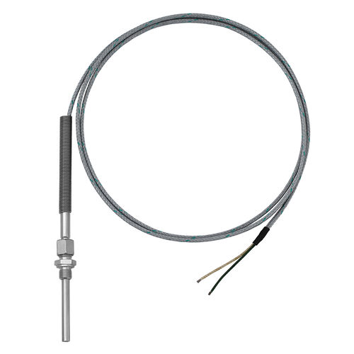 Sensor de temperatura Pt100 - TVA - SIKA - roscado / IP54 / para gases de escape
