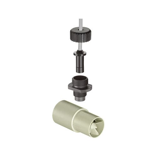 Caudalímetro de turbina - VTH 25 - SIKA - volumétrico / para agua / DN25 - 1"