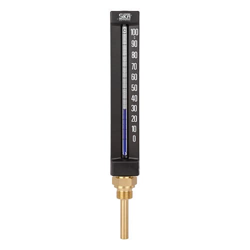 Termómetro de dilatación de líquido - 4 series - SIKA - de lectura directa / °C / de inserción