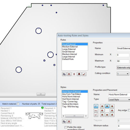 Software de programación - Radprofile - RADAN - de verificación / de nesting / para máquina CNC