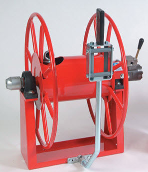 Enrollador de tubo - MAGNUM GOLIA ''O'' - SAURO ROSSI & C. Snc - Avvolgitubo Hose-reel - motorizado / fijo