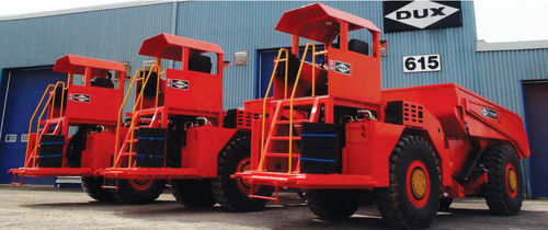 Dúmper articulado - DT-20T - DUX MACHINERY CORPORATION - eléctrico / subterráneo