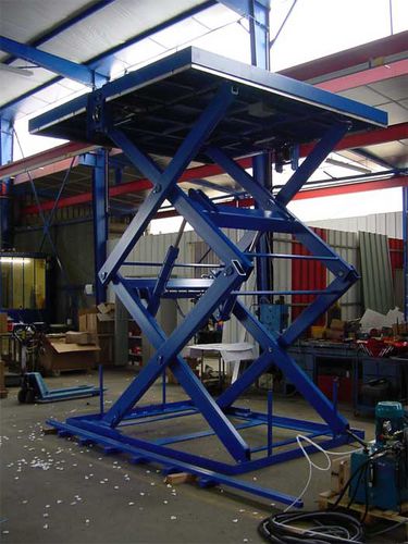 Mesa elevadora de tijera - EDMCS - EURODOCK - hidráulica
