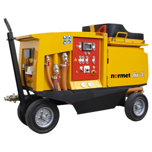 Máquina de proyección hormigón - ALIVA 267 - Normet - por aspersión / compacta