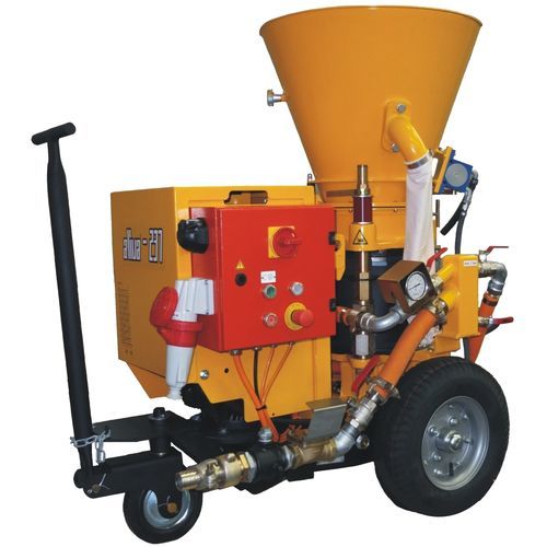 Máquina de proyección hormigón - ALIVA 237 - Normet - por aspersión / eléctrica / neumática