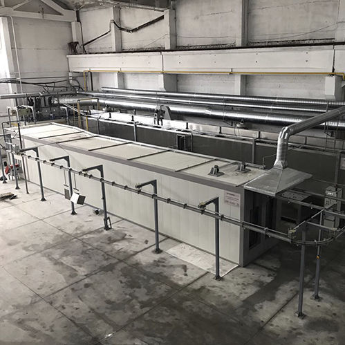 Horno de polvo - STR TEKNIK MAKINA - de aire caliente