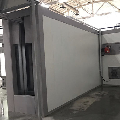 Horno de túnel - STR TEKNIK MAKINA - de polvo / eléctrico / de gas