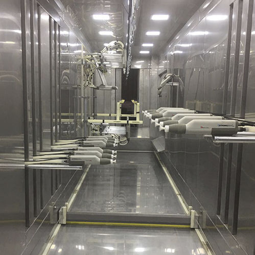 Cabina de empolvado para piezas de recambio - STR TEKNIK MAKINA - automática