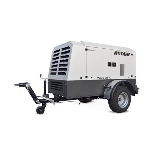 Compresor de tornillo - MDVS series - ROTAIR SPA - de aire / con motores diésel / móvil