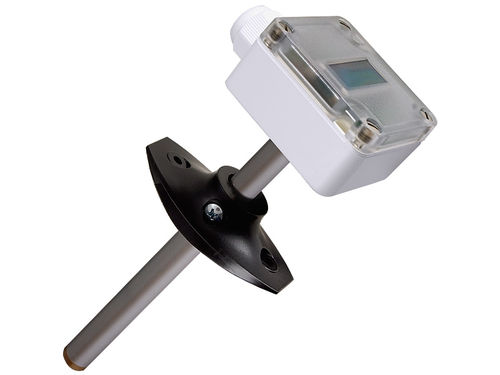 Sensor de humedad relativa - RKF/A - FuehlerSysteme eNET International GmbH - de montaje en brida / para conducto de ventilación