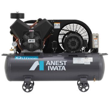 Compresor de pistón - TFU, TFP - Anest Iwata - de aire / con motor eléctrico / con ruedas