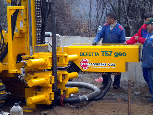 Perforadora de extracción de testigos - T57 GEO - Beretta Alfredo - geoctécnica / de micropilote / de pozo