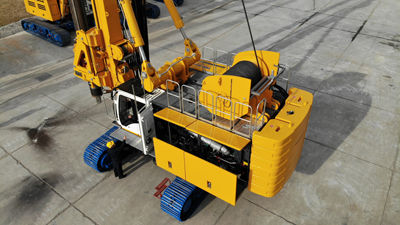 Perforadora horizontal - BG 42 BT 110 - BAUER Maschinen GmbH - para orificio profundo / rotativa / hidráulica