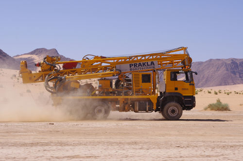 Perforadora de exploración - RB 50 - BAUER Maschinen GmbH - geoctécnica / de pozo geotérmico / rotativa