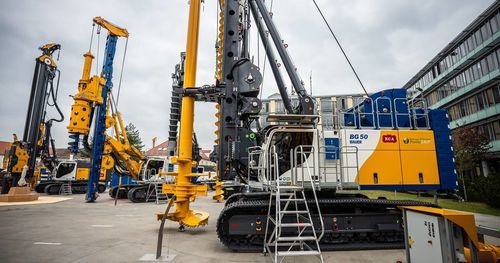 Perforadora de estabilización - BG 50 BT 145 - BAUER Maschinen GmbH - multifunción