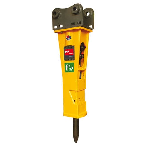 Rompe-rocas para excavadora - HP 2000 FS - INDECO - hidráulico