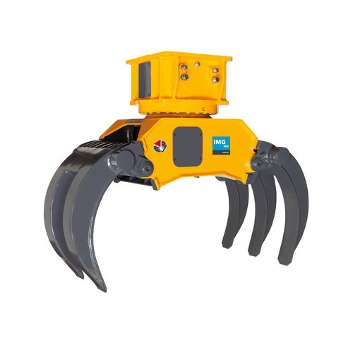 Pulpo para selección - IMG 400 - INDECO - hidráulico / para elementos de hormigón / rotativo