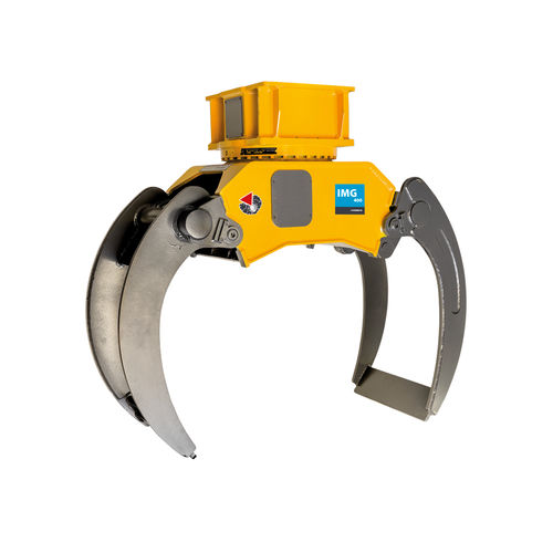 Pulpo hidráulico - IMG 400 - INDECO - de leña / rotativo / para excavadora