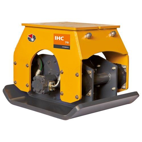 Plancha vibradora fija - IHC 70 - INDECO - para excavadora / de compresión